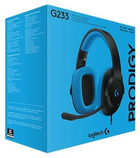 Компьютерная гарнитура Logitech G G233 Prodigy синяя (981-000703) 