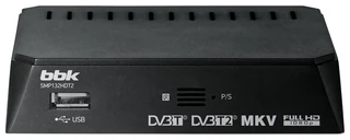 Уценка! Ресивер DVB-T2 BBK SMP132HDT2 темно-серый 8/10 перепрошивка, б.у.