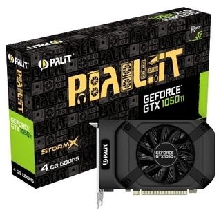 Видеокарта Palit GeForce GTX1050 Ti 4Gb StormX (PA-GTX1050Ti StormX 4G) 