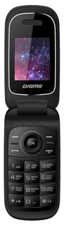 Сотовый телефон Digma A205 2G Black 