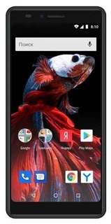 Смартфон 5.5" Vertex Impress Rosso NFC (4G) Графит 1/8Gb 