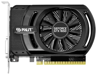 Видеокарта Palit GeForce GTX1650 STORMX OC 4Gb (PA-GTX1650 STORMX OC 4G) 