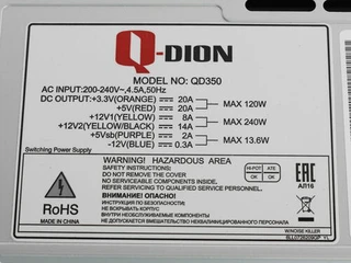 Блок питания FSP Q-Dion QD350 350W 