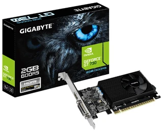 Видеокарта GIGABYTE GeForce GT 710 2GB Low Profile (GV-N710D5-2GL) 
