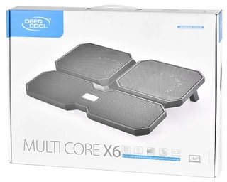Подставка для ноутбука Deepcool MULTI CORE X6 черный 