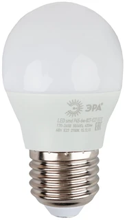 Лампа светодиодная ЭРА LED smd Р45-6w-827-E27 ECO 