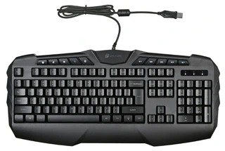 Клавиатура игровая OKLICK 777G PSYCHO Black USB 