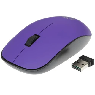 Мышь беспроводная OKLICK 515MW Black-Purple USB 
