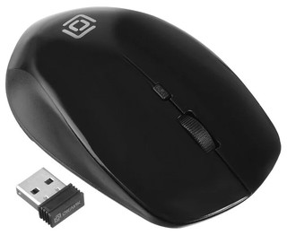 Купить Мышь беспроводная OKLICK 565MW Glossy Black USB / Народный дискаунтер ЦЕНАЛОМ