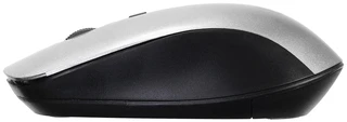 Мышь беспроводная OKLICK 565MW Glossy Black-Silver USB 