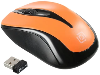 Мышь беспроводная OKLICK 675MW Orange USB 