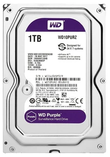 Жесткий диск Western Digital Video Purple 1TB (WD10PURZ) 