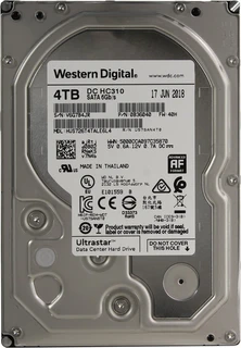 Жесткий диск 3.5" Western Digital Ultrastar DC HC310 4TB (HUS726T4TALE6L4) 