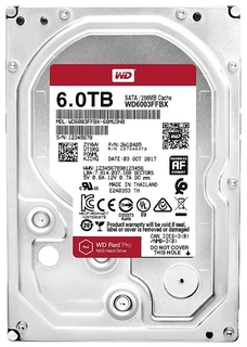 Жесткий диск 3.5" Western Digital Red Pro 6TB (WD6003FFBX) 