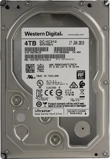 Жесткий диск Western Digital Ultrastar DC HC310 512N 4TB (HUS726T4TALA6L4) 