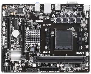 MB AM3+ Gigabyte GA-78LMT-S2 R2 AMD 760G 2xDDR3 mATX AC`97 8ch(7.1) GbLAN RAID+VGA 