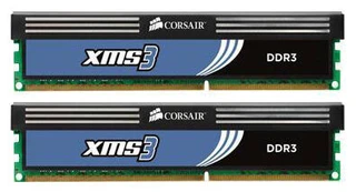 Оперативная память Corsair XMS 4GB (2x2GB) (CMX4GX3M2A1600C9)