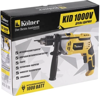 Дрель ударная Kolner KID-1000V 