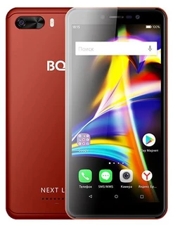 Смартфон 5.45" BQ 5508L Next LTE красный