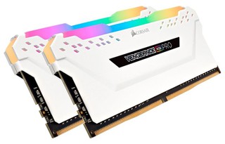 Купить Оперативная память Corsair Vengeance RGB PRO 16GB (2x8GB) (CMW16GX4M2C3000C15W) / Народный дискаунтер ЦЕНАЛОМ