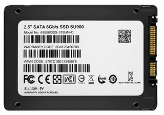 SSD накопитель ADATA SU900 512Gb (ASU900SS-512GM-C) 