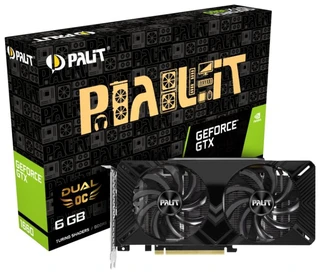 Видеокарта Palit GeForce GTX 1660 Dual OC (NE51660S18J9-1161A) 