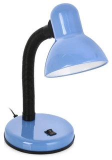 Светильник настольный ЭРА N-120-E27-40W-BU, синий 