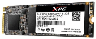 SSD накопитель M.2 ADATA XPG SX6000 Pro 512GB (ASX6000PNP-512GT-C) 