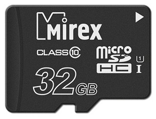 Купить Карта памяти microSDHC Mirex Class 10 UHS-I U1 32GB (13612-MCSUHS32) / Народный дискаунтер ЦЕНАЛОМ