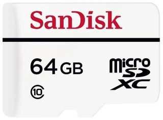 Карта памяти microSDHC SanDisk Class 10 High Endurance Video Monitoring 32GB + SD адаптер (SDSDQQ-064G-G46A)