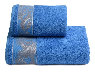 Полотенце махровое 50*90 UCCELLO цв.229/голубой Дон. Мануфактура 420 гр 