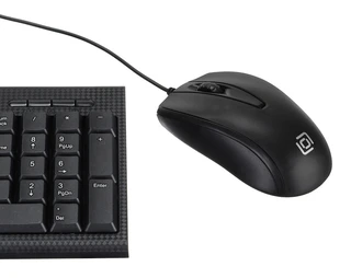 Комплект проводной OKLICK 630M Black 