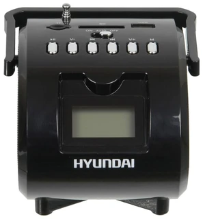 Магнитола Hyundai H-PAS180 черный 