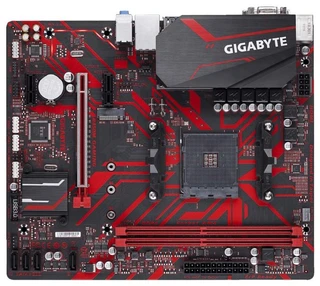 Материнская плата Gigabyte B450M GAMING, AM4, 2xDDR4, PCI-Ex16, 2xPCI-Ex1, VGA, DVI-D,HDMI, RAID, 2xUSB3.1, M.2, GLAN, mATX 