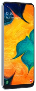 Смартфон 6.4" Samsung Galaxy A30 (SM-A305F) 4/64Gb White 
