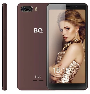 Смартфон 5.45" BQ 5520L Silk 8Gb Brown