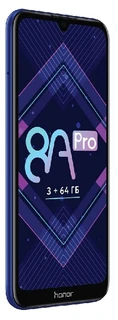 Смартфон 6.09" Honor 8A Pro 3/64Gb Blue 
