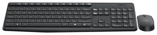 Комплект (клавиатура + мышь) беспроводной Logitech MK235 Wireless Keyboard and Mouse Black USB 