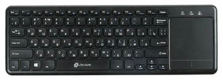 Клавиатура беспроводная OKLICK 830ST Black USB 