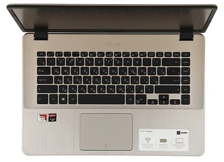 Уценка Ноутбук 15.6" Asus VivoBook 15  X505BA-EJ163  AMD A6-9220, 4Гб, 1Тб, no DVD, AMD R4, FHD, Free DOS, серый (9/10) пересборка в АСЦ 