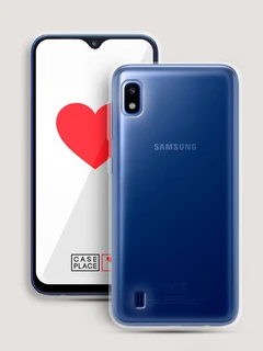 Чехол Samsung A105F Galaxy A10 2019 силикон прозрачный