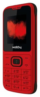 Сотовый телефон Nobby 110 красно-черный 