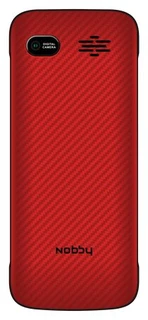 Сотовый телефон Nobby 110 красно-черный 