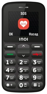Сотовый телефон INOI 107B черный 