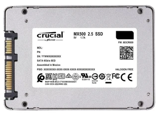 SSD накопитель 2.5" Crucial MX500 500GB (CT500MX500SSD1) 