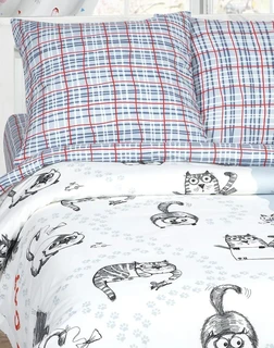 Комплект постельного белья АРТПОСТЕЛЬ Мейсон 1.5-спальный, бязь, наволочки 70х70 см 