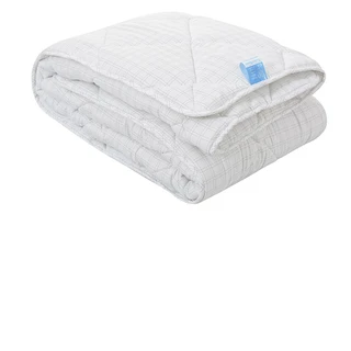 Одеяло Столица текстиля Лебяжий пух/микрофибра Зима 1.5-спальное, 140х205 см 