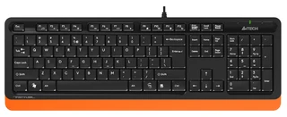 Клавиатура A4TECH Fstyler FK10 USB Black/Orange 