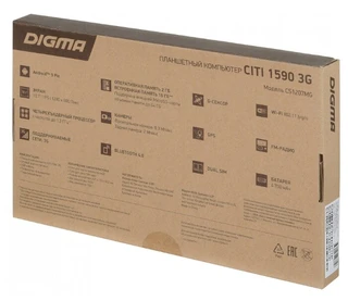 Планшет 10.1" Digma CITI 1590 3G Black 