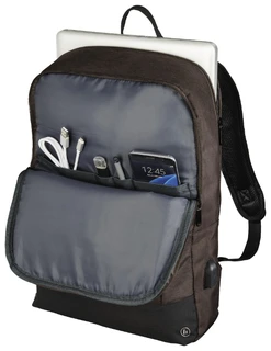 Рюкзак для ноутбука 15.6" Hama Manchester коричневый 